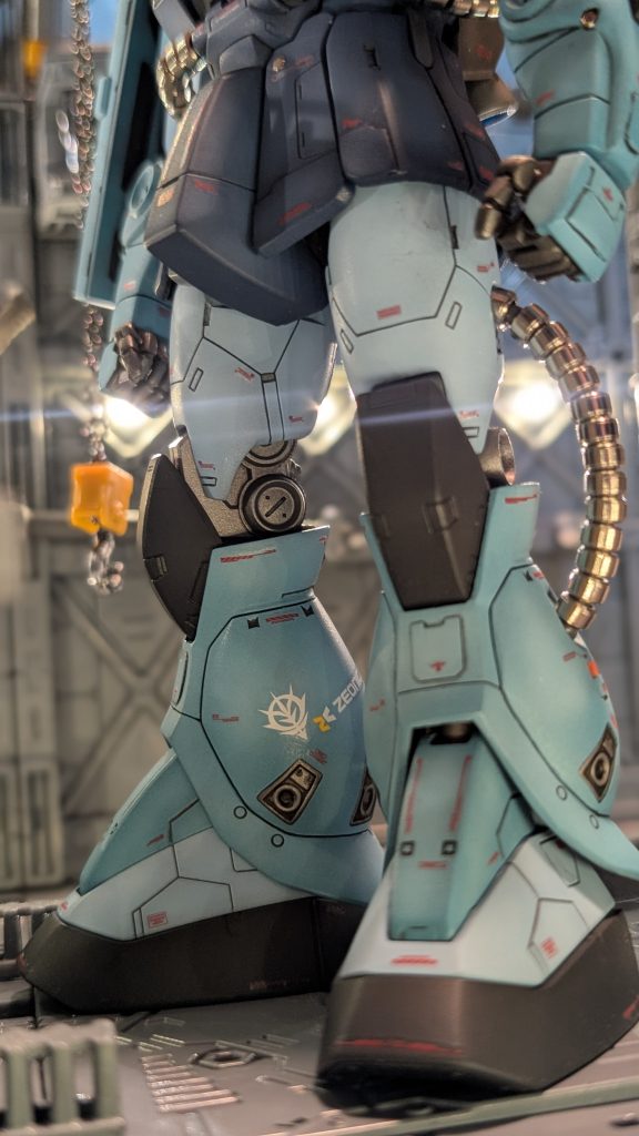 Ver.1.0のこの脚が意外と好きです。可動は全くしませんがっ!