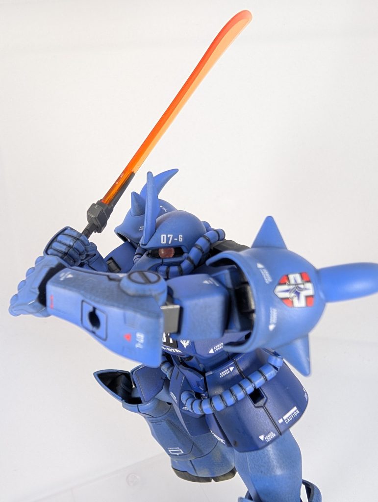 ヒートサーベル構えてみました