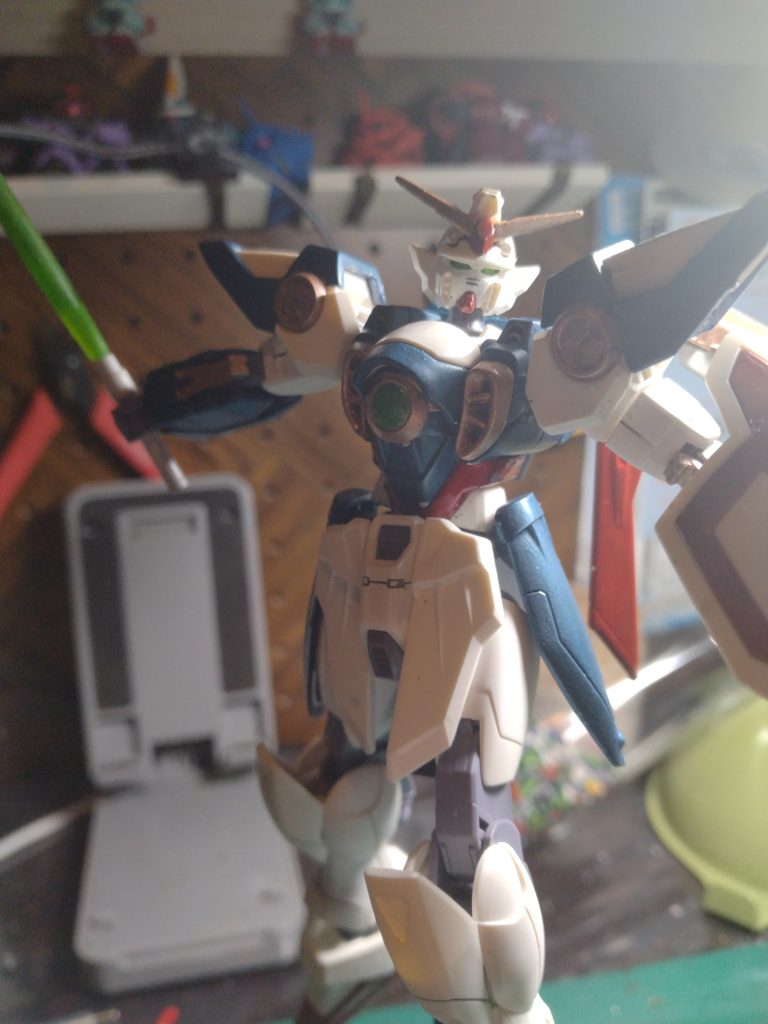 サーベルは他の機体から取ってすこし手を加えた品