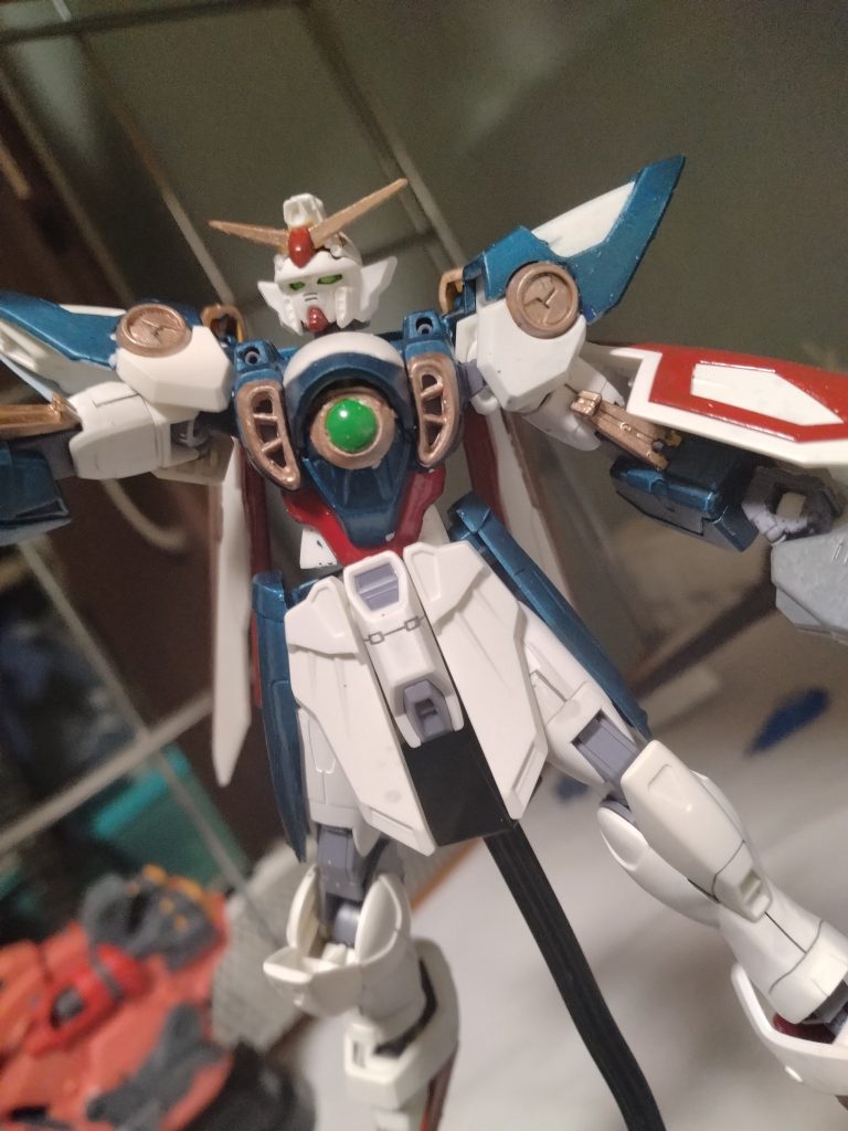 頭が綺麗に入っていないのが気になる