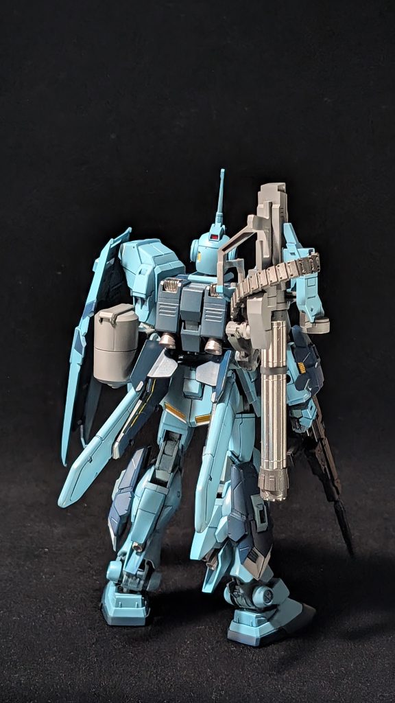 ガトリングガンは単色で面白くないので勝手に塗り分けてます。