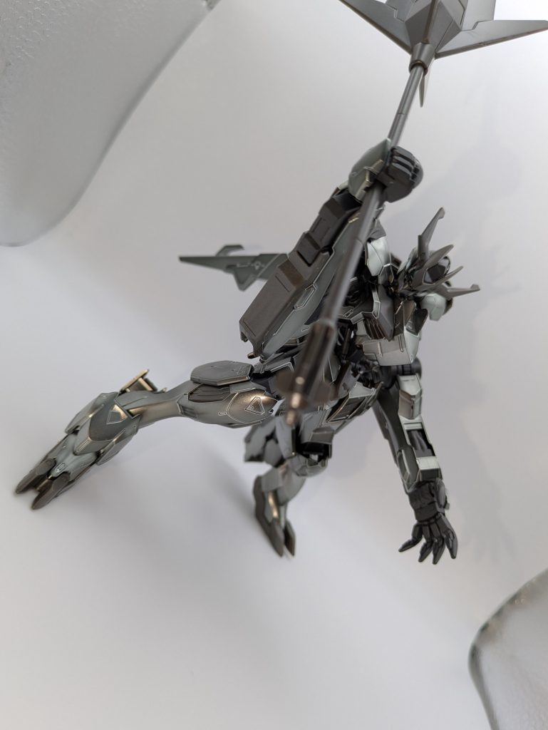 ポージングがむずかしい。