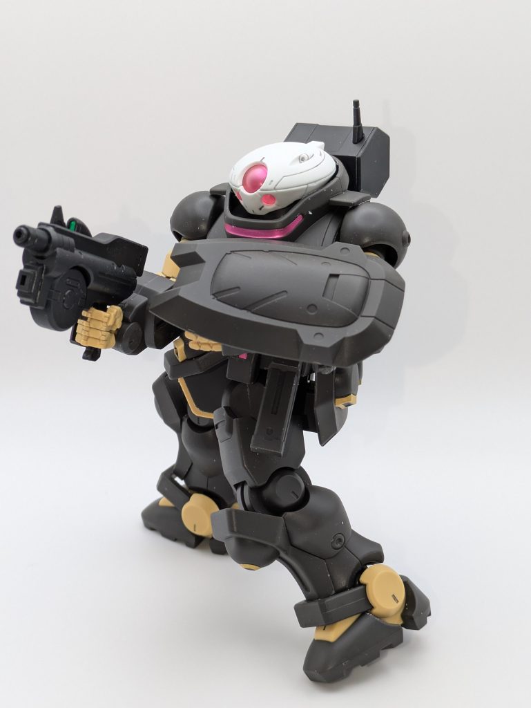 クリアパーツにもつや消しコーティングしたのでくすんでしまいました。