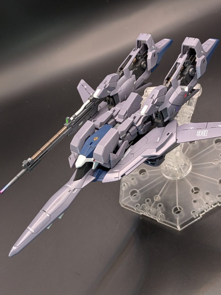 HGUCデルタプラス全塗装–4枚目/制作者：goroomaru