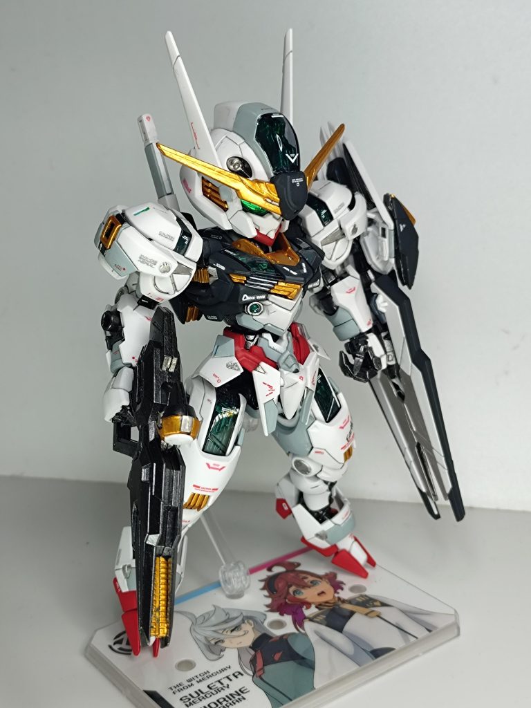 XVX-016ガンダムエアリアル（ホルダーカラー）–3枚目/制作者：@redcheek