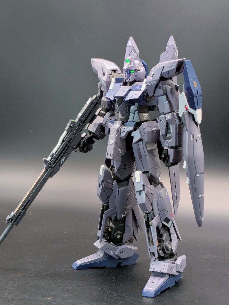 HGUCデルタプラス全塗装–2枚目/制作者：goroomaru