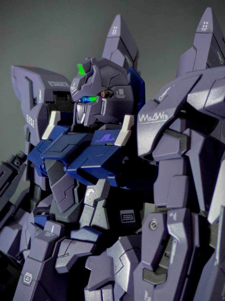 HGUCデルタプラス全塗装–2枚目/制作者：goroomaru