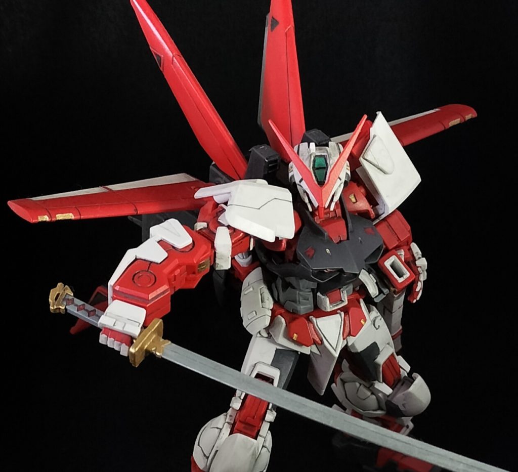 アストレイ レッドフレーム(フライトユニット)【HG】–7枚目/制作者:でぃー