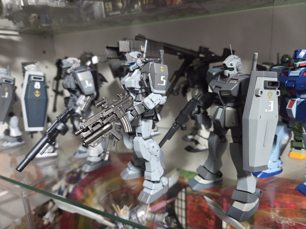 チーム寒冷地の皆さんと塗装済みは8体目です