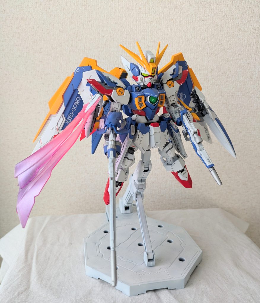 SD　ウイングガンダム–2枚目/制作者：@AjiegaDarFAFMKk