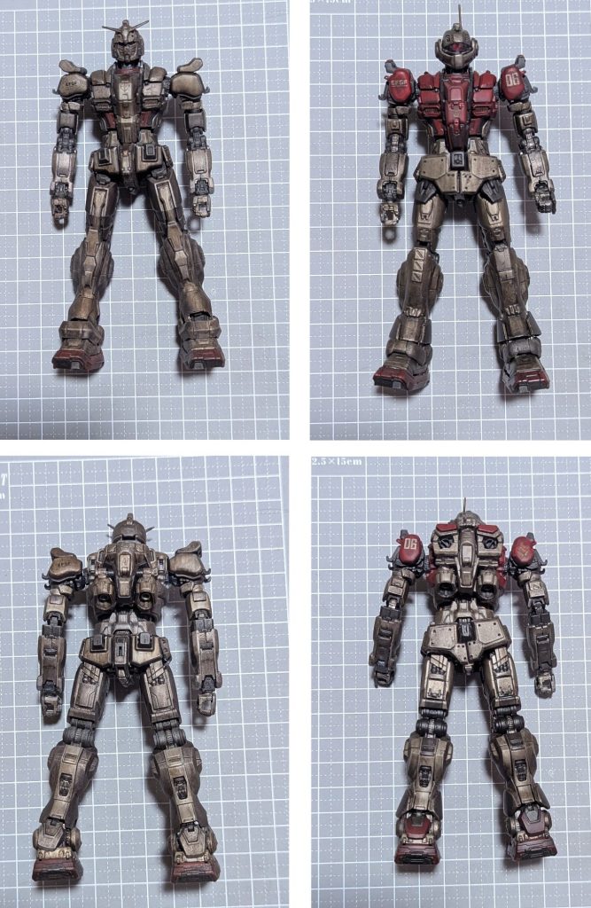 ■ガンダムEXとの本体比較