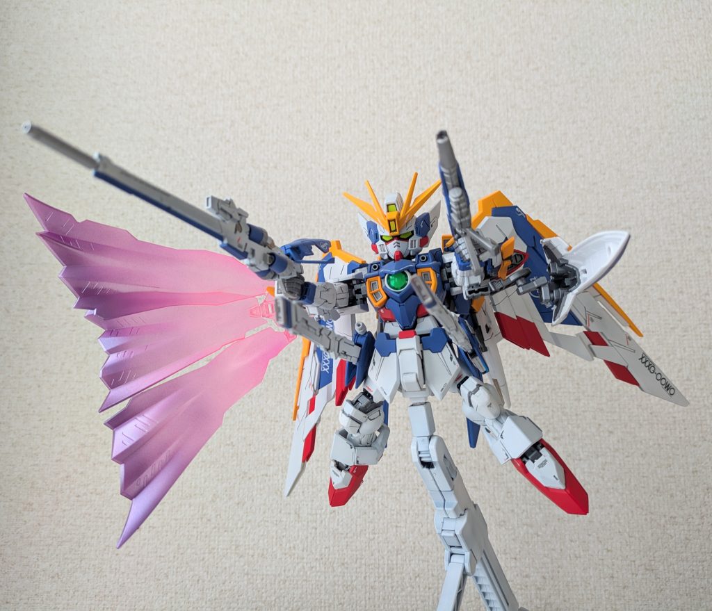 SD　ウイングガンダム–5枚目/制作者：@AjiegaDarFAFMKk