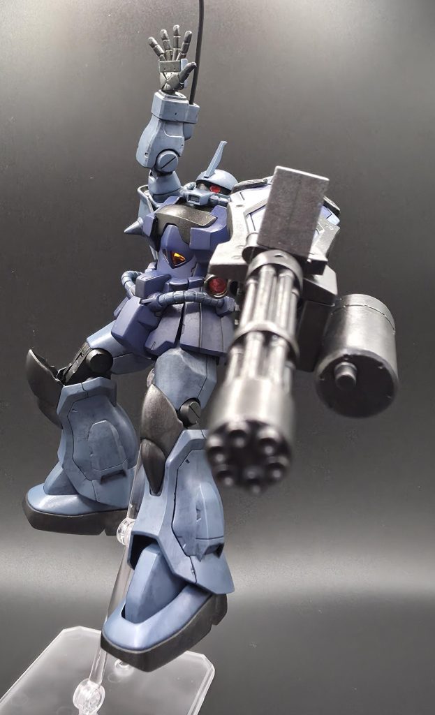 ヒートロッドで釣り下がるポーズが一番好きです！