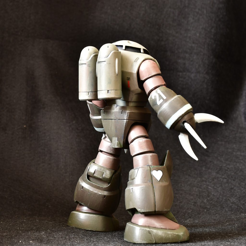 ユニコーン版ズゴック　筆塗り作品–2枚目/制作者：アントニオけうさぎ2