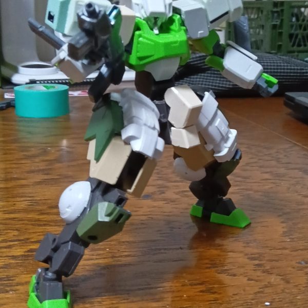 突撃砲っぽいの。ドッズガン改造。本体も少し手を加える。（4枚目）