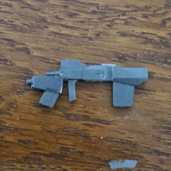 突撃砲っぽいの。ドッズガン改造。本体も少し手を加える。（2枚目）