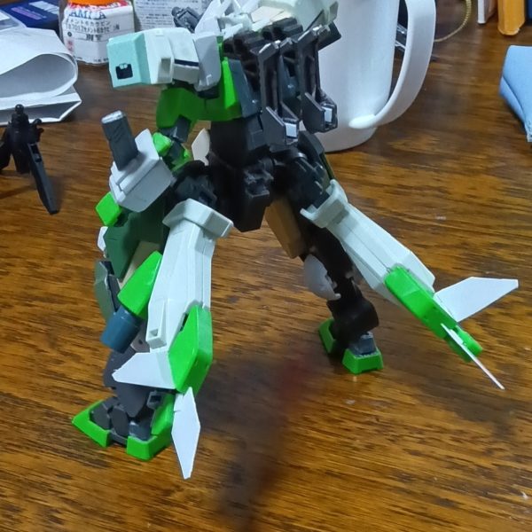 跳躍ユニット装着しました。割と戦術機っぽくなってきた。（2枚目）