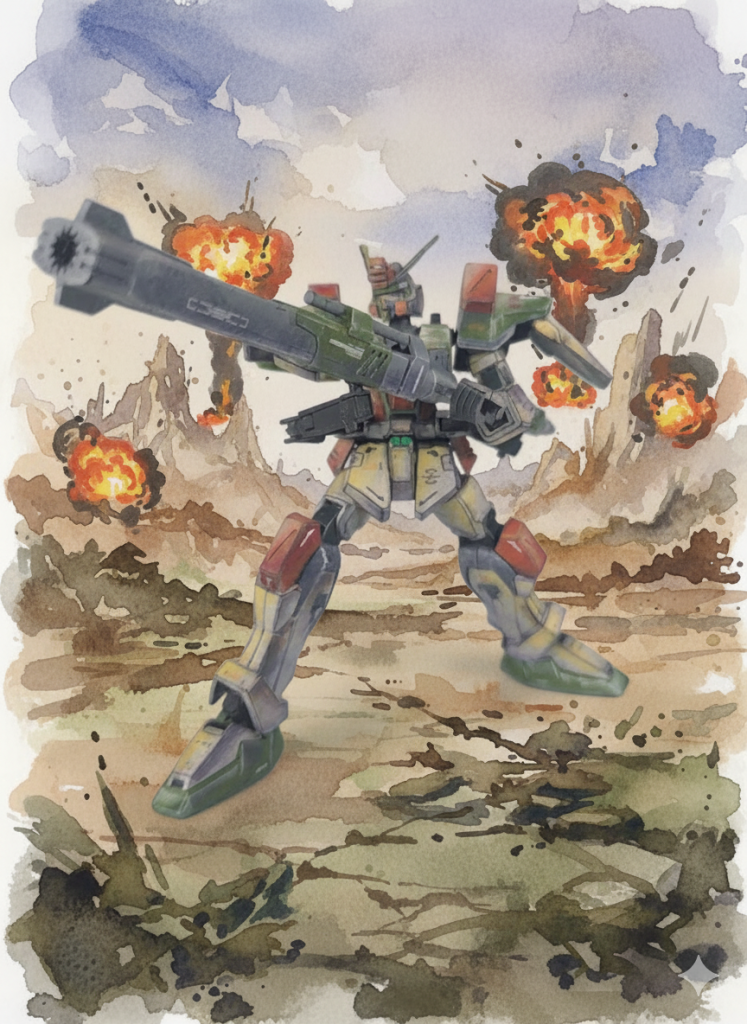 AI遊び②背景を水彩画風にして、と頼みました多分、本体は編集されていないはず 