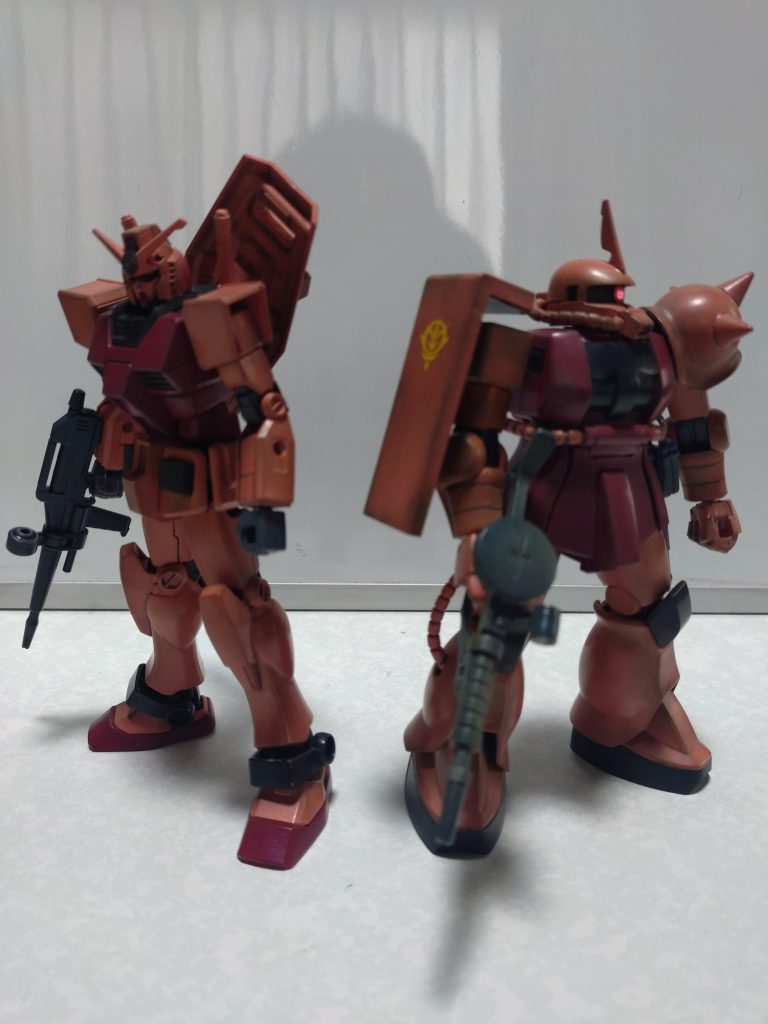 レッドガンダム–3枚目/制作者：kazu78