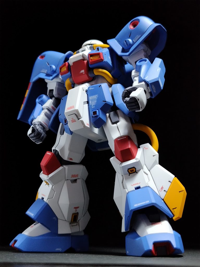 カラーレシピ白：アルティメットホワイト青：エアリアルブルー（なんかこればっか。余ってるから・・・）黃：黄橙色赤：つや消しレッドグレー：ニュートラルグレー＋ホワイト＋パープル