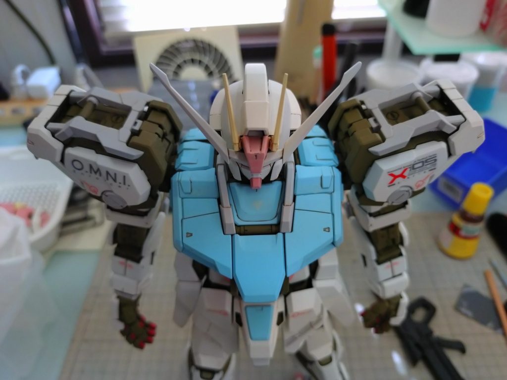 PG全塗装はしんどいねぇ