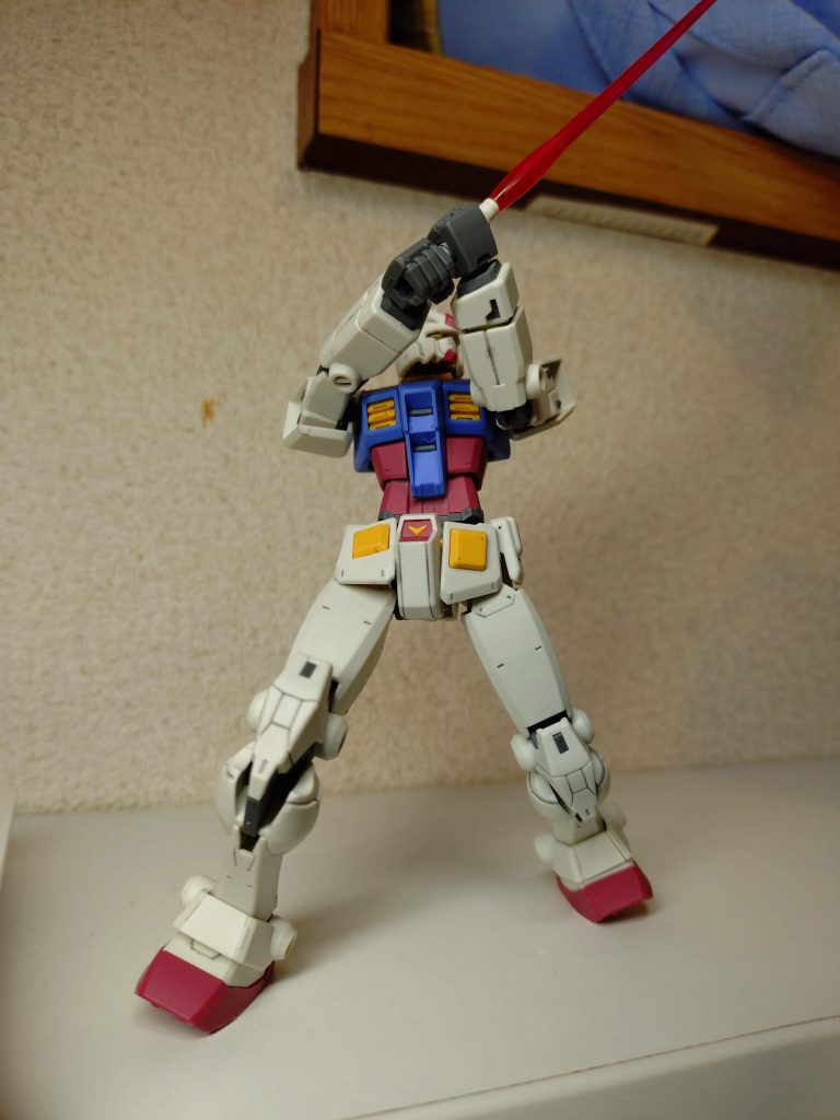 最小限のパーツ数と造りの良さで、原作再現度が凄く高くなってます。