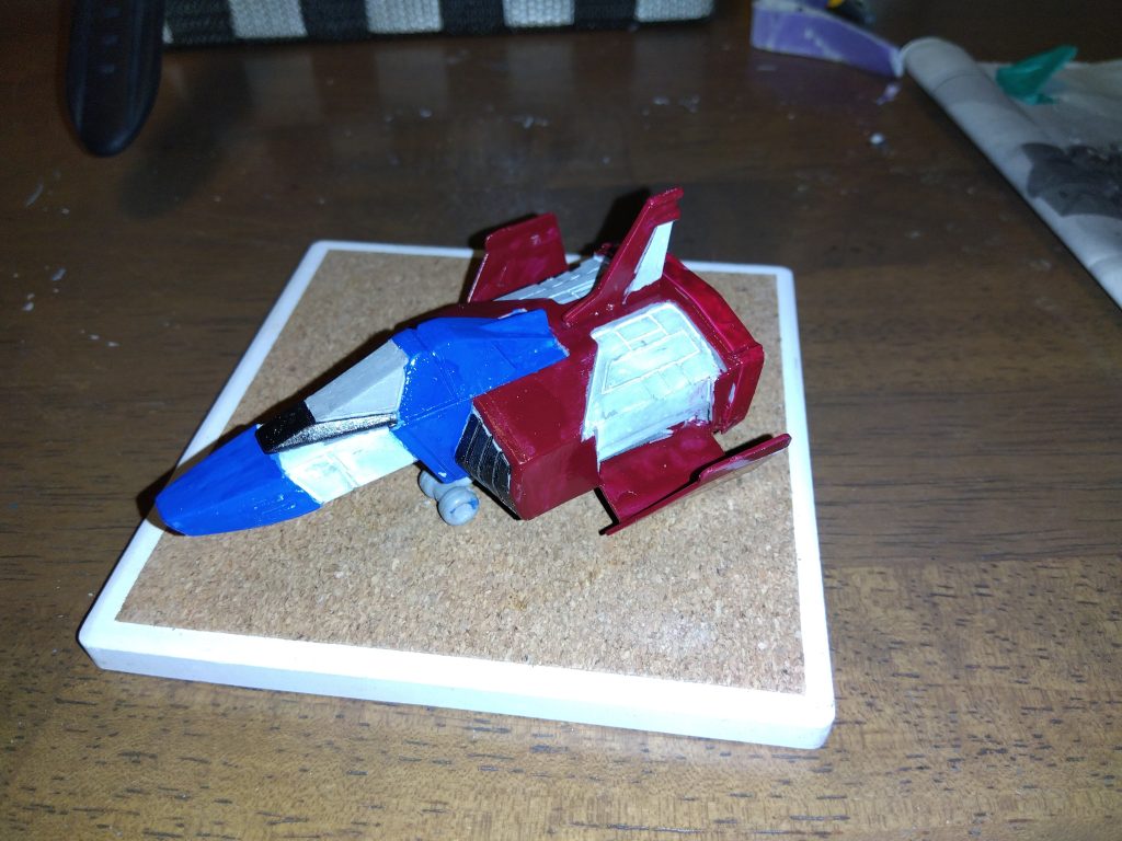 筆塗りからの発進だぁ～ 