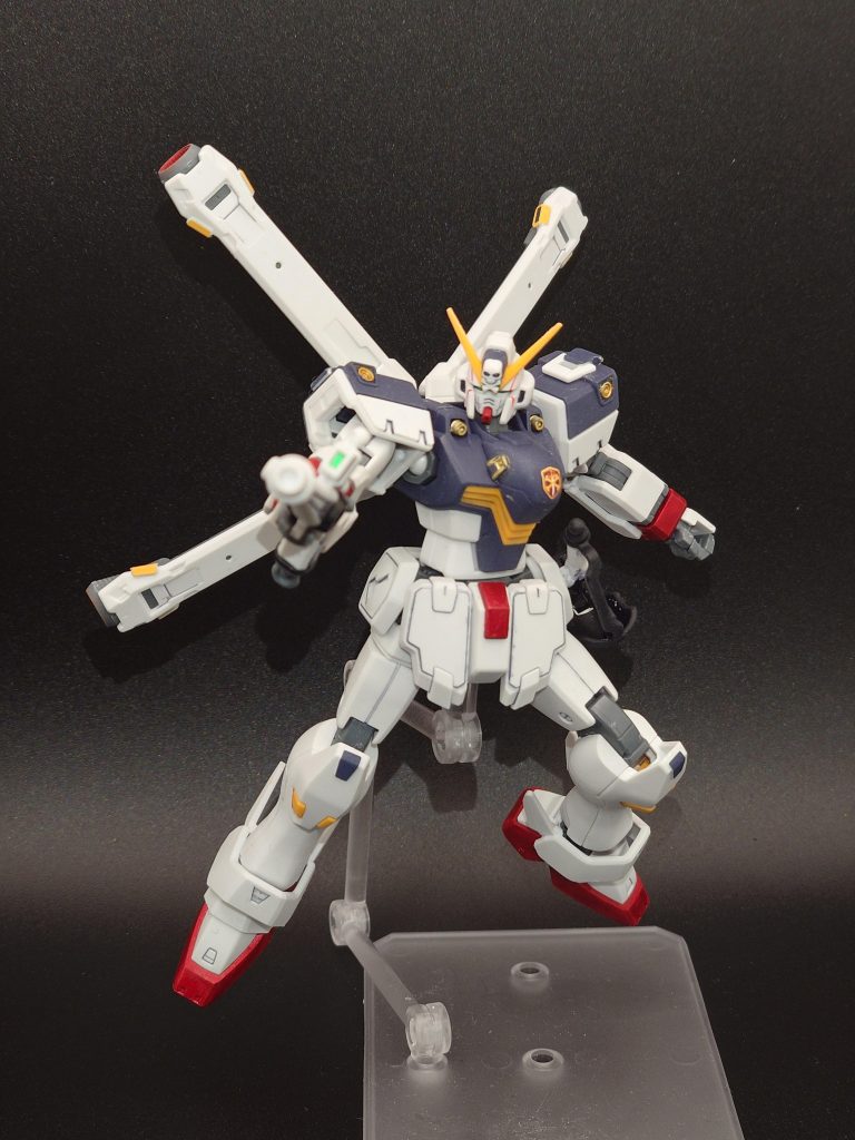 というわけで過去のを撮影し直し一枚目は復帰1体目のRギャギャ取り出してポーズとってたらサーベルの柄と鞘の接続部が折れちゃいました2枚目からはX1です 