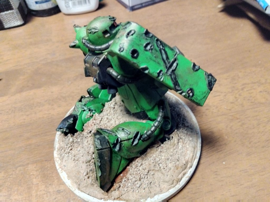 ザクⅡ戦場の世界（コースターの世界）–2枚目/制作者：スナフキン