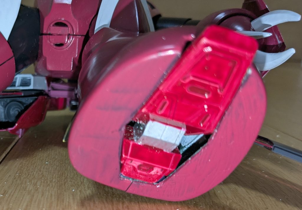 足裏はこんな感じ。ちゃんと（？）足裏が出ています。