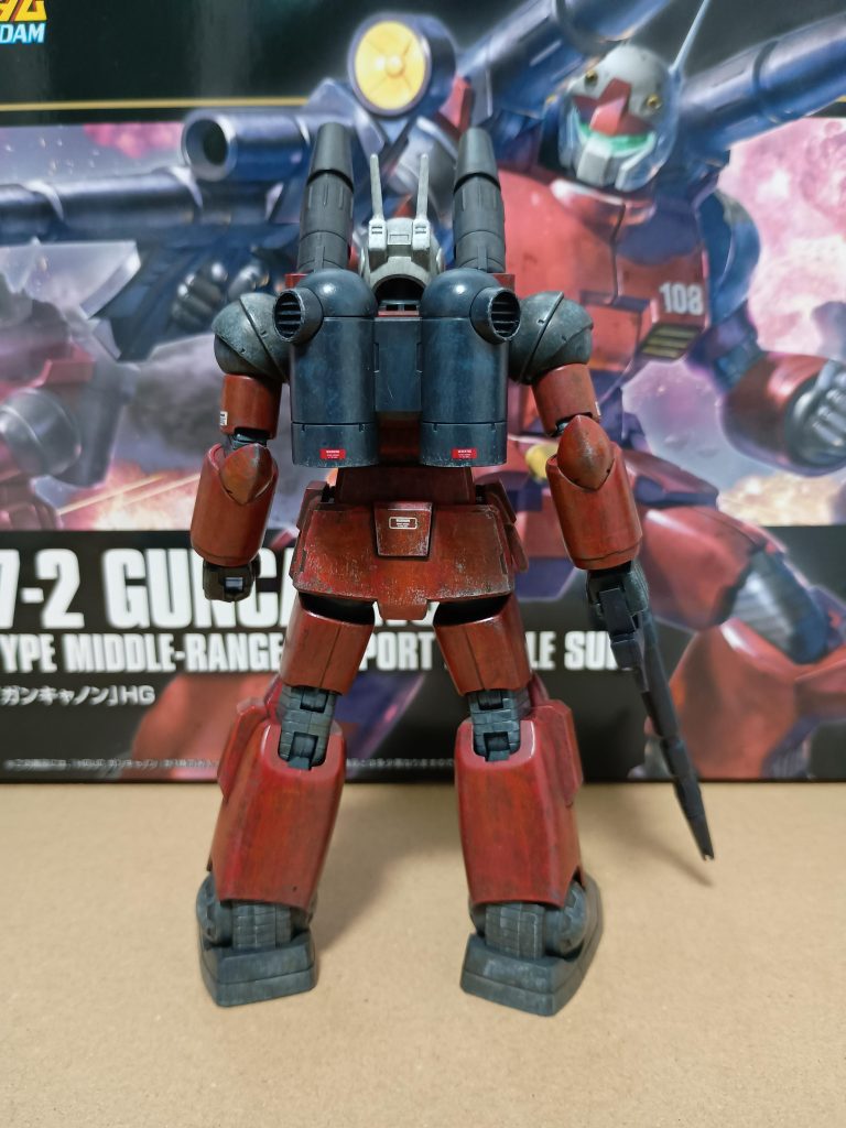 リアアーマーダメージ増々です。