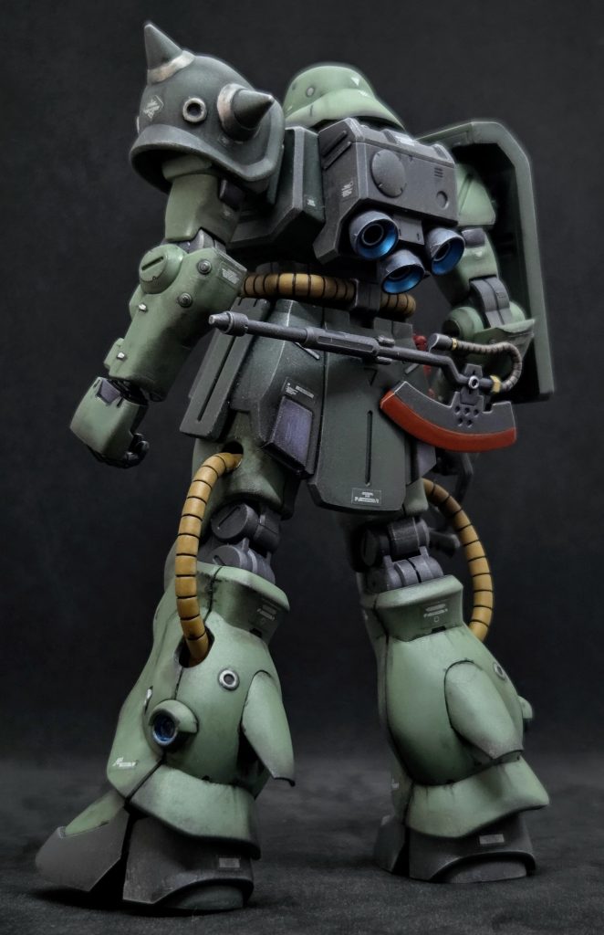 HG MS-06FZ ZAKU II FZ TYPE-B (UOICORN Ver.)–5枚目/制作者：kuro@A91