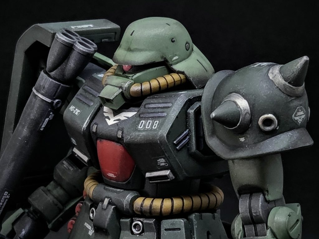 HG MS-06FZ ZAKU II FZ TYPE-B (UOICORN Ver.)–7枚目/制作者：kuro@A91
