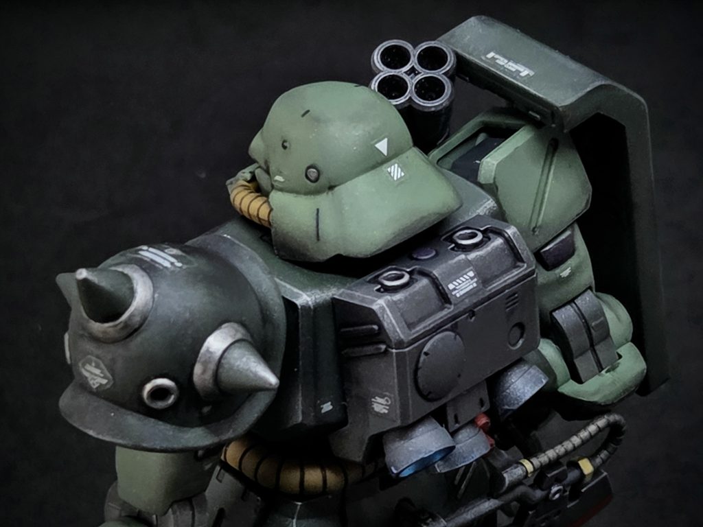 HG MS-06FZ ZAKU II FZ TYPE-B (UOICORN Ver.)–9枚目/制作者：kuro@A91