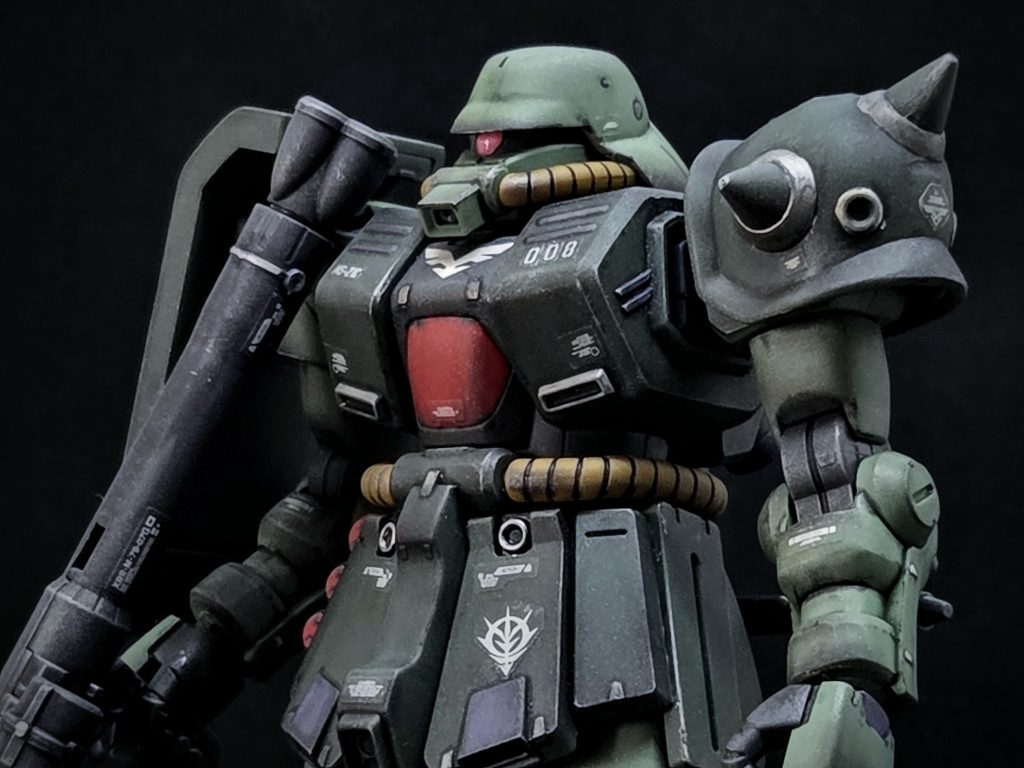 HG MS-06FZ ZAKU II FZ TYPE-B (UOICORN Ver.)–8枚目/制作者：kuro@A91