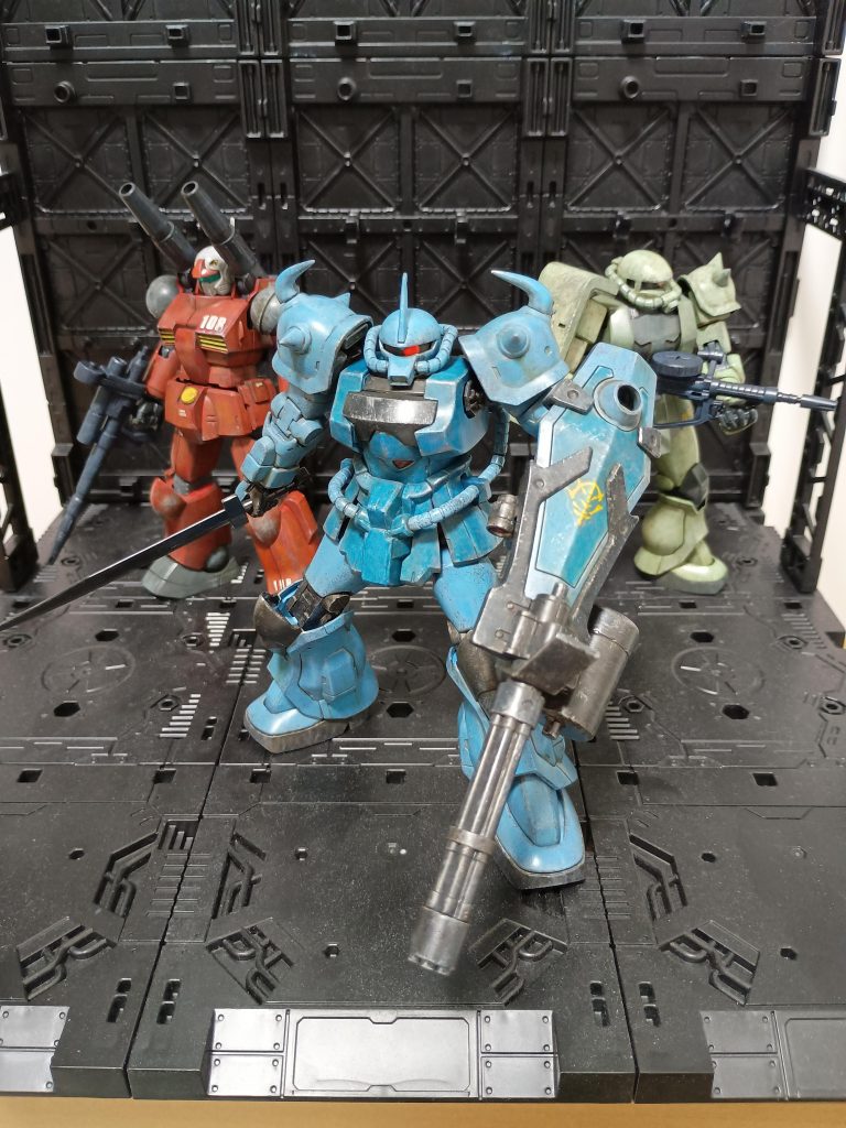 これまでの清水式筆塗り作品とパシャリ📸