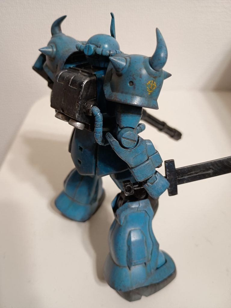 ウェザリングは汚し過ぎずなかなか良い塩梅に仕上がった気がします!!