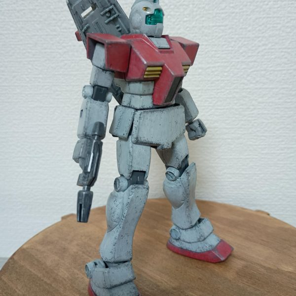 チッピング、ドライブラシ、トップコート迄完了しました。残るはウォッシングになります。シールドは試しにウォッシングしてしまいました💦（3枚目）