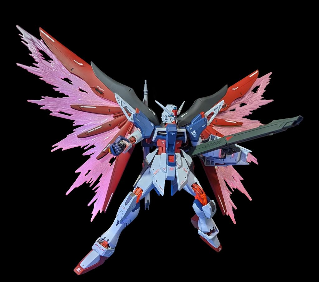 HG デスティニーガンダム SpecII & ゼウスシルエット–5枚目/制作者:Pee_plus