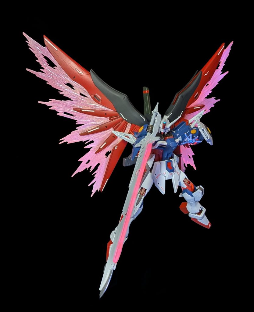 MGデスティニーブラストモードのパケ絵再現