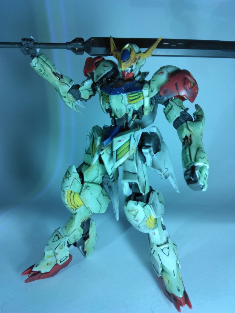 バルバトスルプス　部分塗装＆ウェザリング–2枚目/制作者：KITAKUBU