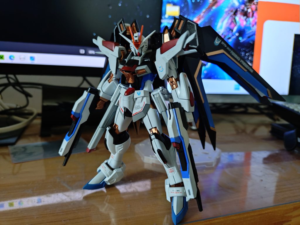 ミーティアなしのライジングストライクフリーダムです！