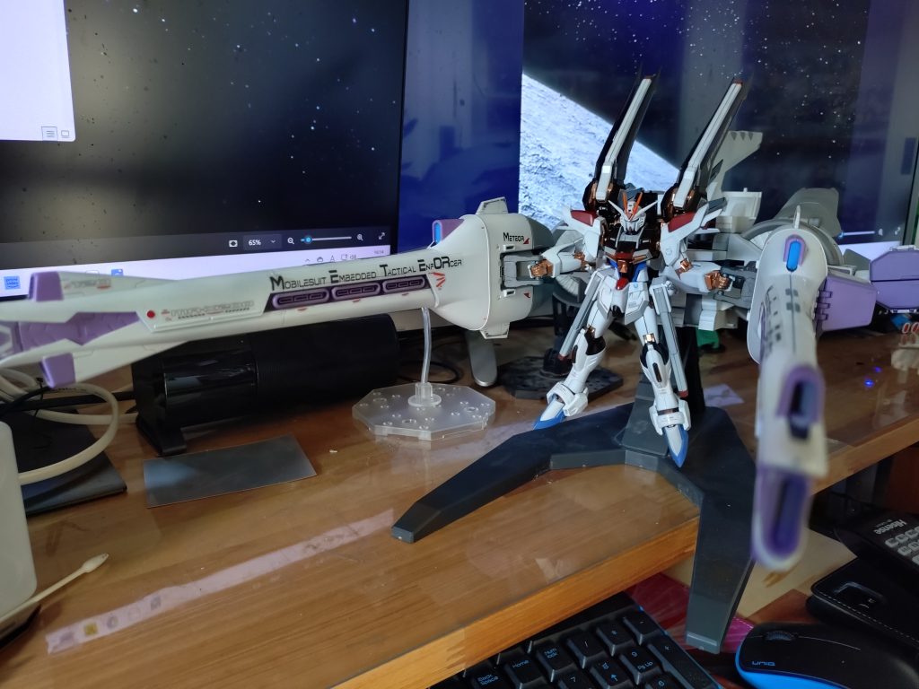 ミーティア＋ライジングストライクフリーダム–4枚目/制作者：鉄の華