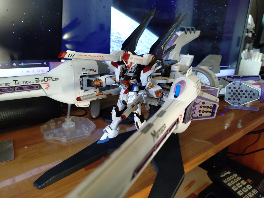 ミーティア＋ライジングストライクフリーダム–5枚目/制作者：鉄の華