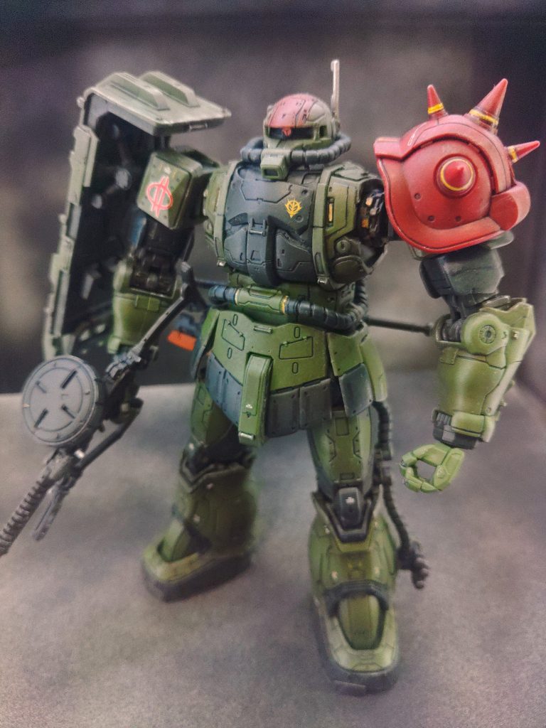 頭はキレイに塗装できました✌️😁その他、部分塗装🎶