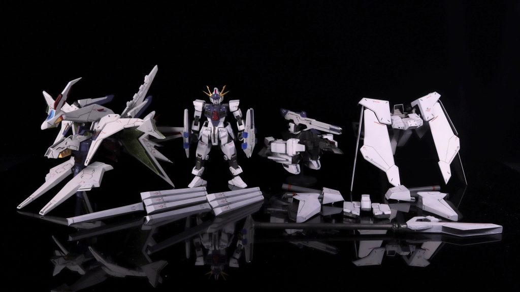 コアガンダム以外スクラッチとは我ながら恐ろしい…