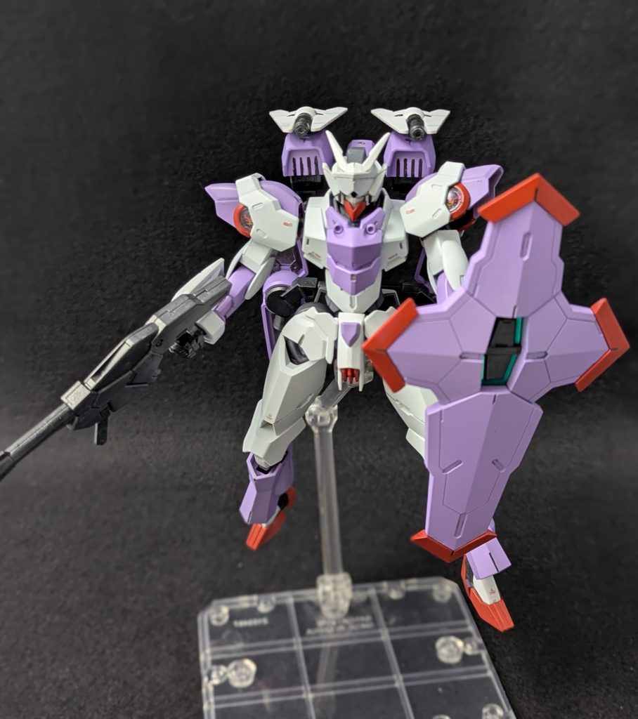 肩部ガンビットはビームキャノンとしても使用可能