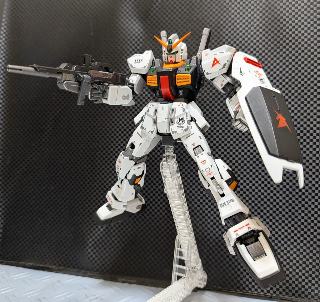 RX-178ガンダムマークII（アムロ専用カラー）–3枚目/制作者：@Ymarl1