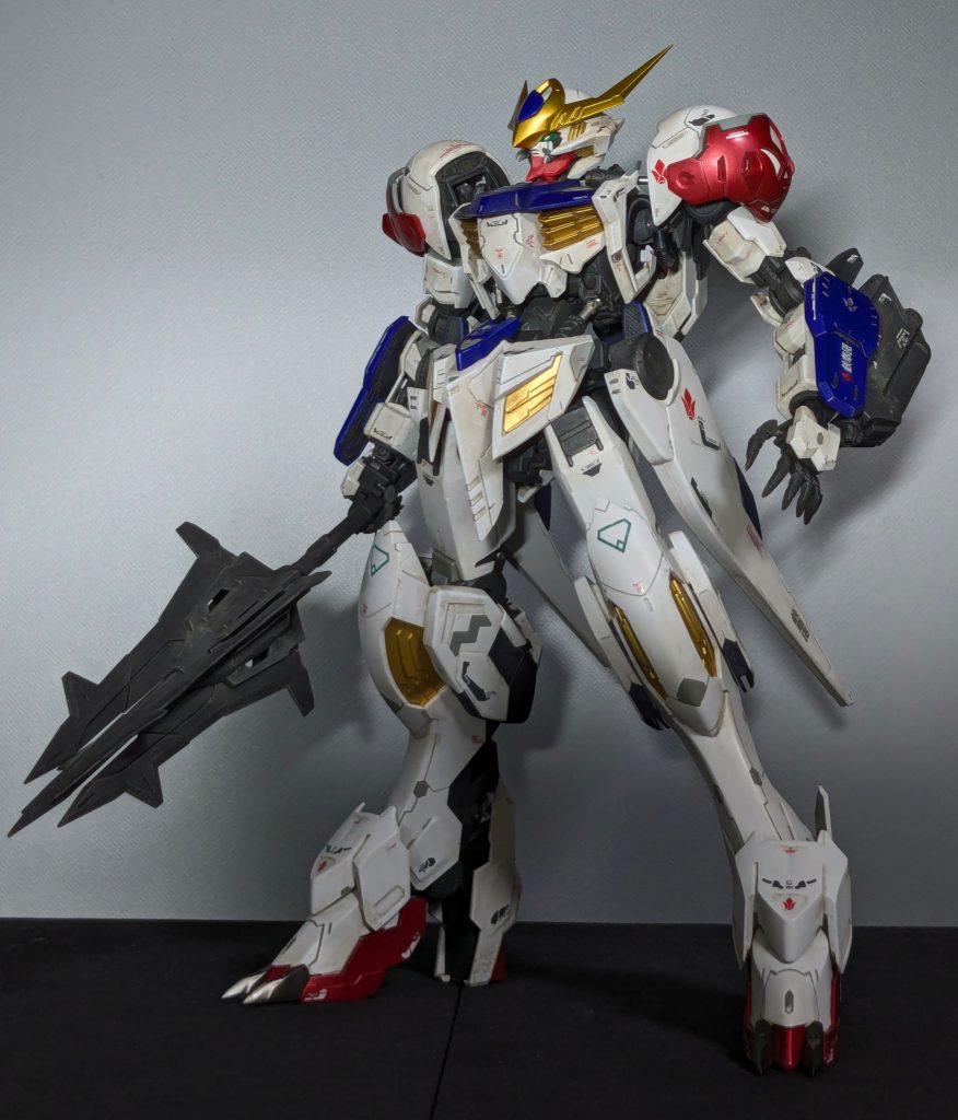 前回より肩位置をナナメ上へ配置、上腕少し延長、膝関節をやや鳥脚気味に曲がるように調整