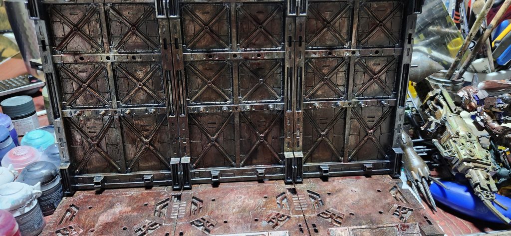 作品名：静岡風<p>昨日培った技術を活かして百均のディスプレイベースを塗装</p>
